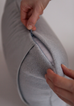 Плед-покрывало 150x200 и наволочки 2шт 42х42 Luxberry Oscar серый