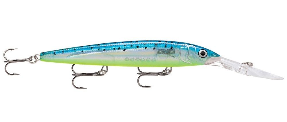 Воблер RAPALA Down Deep Husky Jerk DHJ14 / 14 см, 23 г, цвет GBM