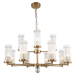 Люстра Rivoli   2074-312 12 х Е14 40 Вт классика