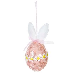 GAEM Изделие декоративное подвесное "Яйцо" (блок 12шт), L6 W6 H11 см, 3в.