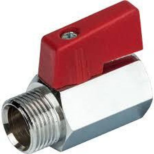 STOUT 3/8 Кран шаровой мини, муфта/резьба ВН/Н*