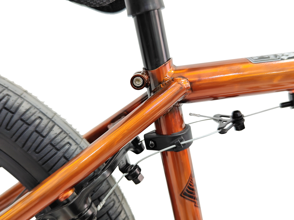 Велосипед BMX Tech Team Millennium 20"х20,4" оранжевый 2024