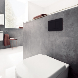 Инсталляция Tece Base для подвесного унитаза с Черной матовой клавишей смыва с шумоизоляцией (K447407)