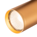 Светильник для однофазной трековой системы 1x50Вт GU10, металл, латунь матовая