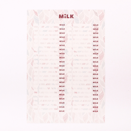 Наклейки на типсы "Fly With Me", Milk