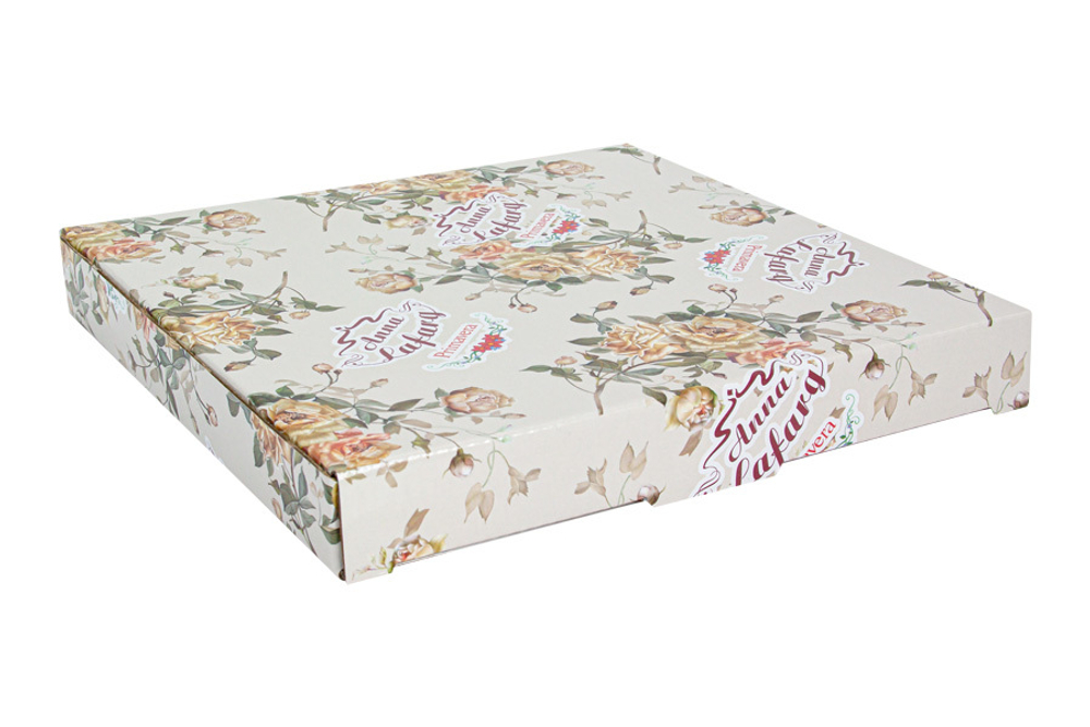 Набор закусочных тарелок 2шт 20.5см Anna Lafarg Primavera Розамунда белый