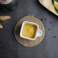 Соусник 70 мл 7,5*6 см h4,5 см Mini Mix с ручкой белый фарфор P.L. Proff Cuisine [6]