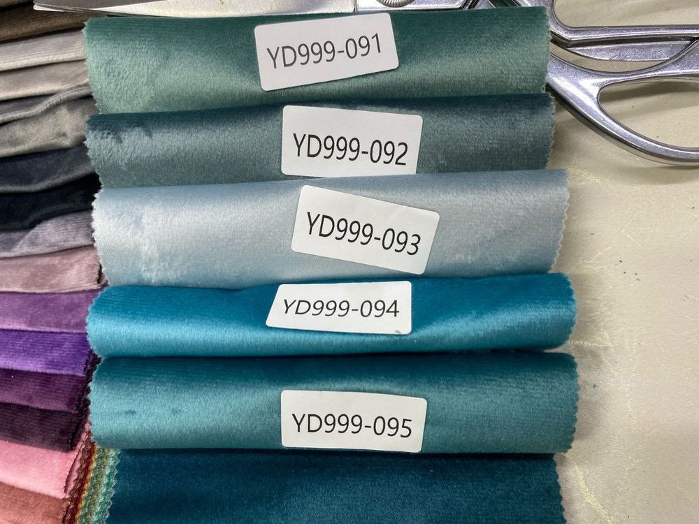 Портьерная ткань бархат арт. YD 999 (высота 300 см, Китай)