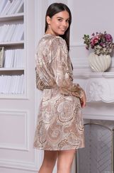 Рубашка халат на пуговицах Mia-Amore КЛЕМЕНТИНА 3455