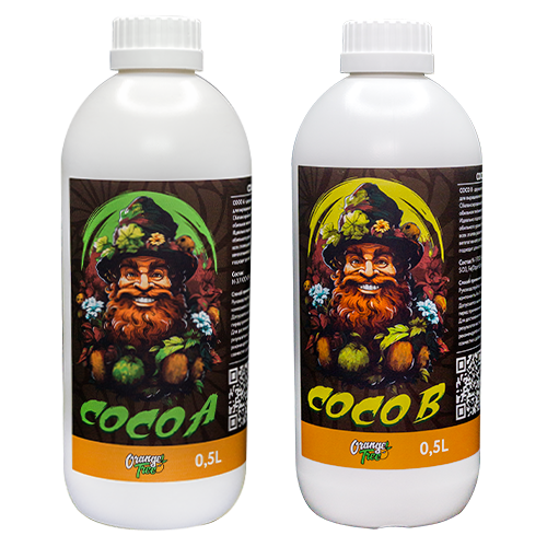 Комплексное удобрение для кокосового субстрата Coco A+B Orange Tree