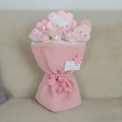 Мягкая игрушка Букет цветов Hello Kitty подарок девочке