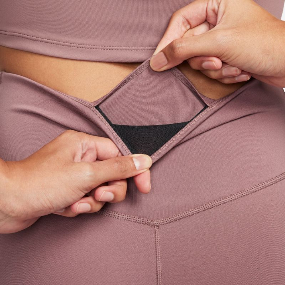 Leginsy Nike One Dri-Fit Mid-Rise Tight - Розовый