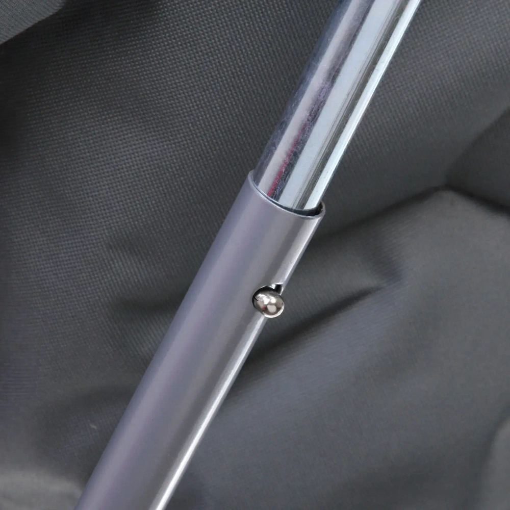 Кресло складное 75*60*75 см «Луна», серый ДоброСад