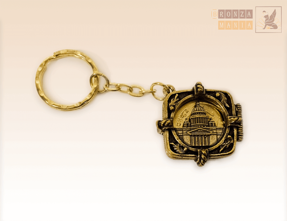 брелок Монетница Исаакиевский Собор малая