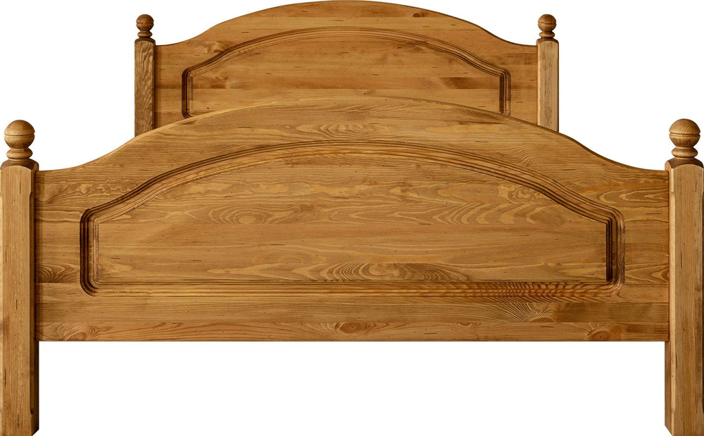 Кровать двойная «Лотос» БМ2.701.1.14/2.701.1.10