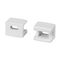Заглушка Arlight Plintus-Fantom-Bent White с отверстием 043898