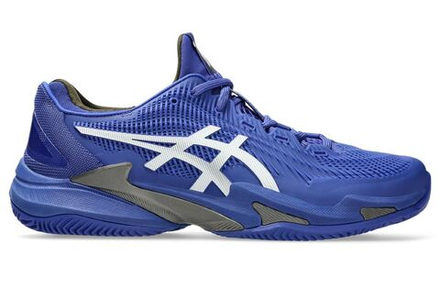 Мужские кроссовки теннисные Asics Court FF 3 Clay - тёмно-кобальтовый/белый