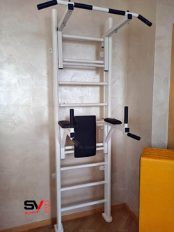 Монтаж шведской стенки Sv Sport в пеноблочные, газоблочные стены