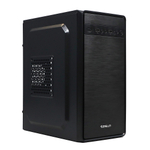 Корпус TESLA 1708BM, БП:450W, mATX, чёрный, 2xUSB2 (TSL-1708-450W-BM)