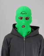 Балаклава Anteater Mask Logo Зеленая