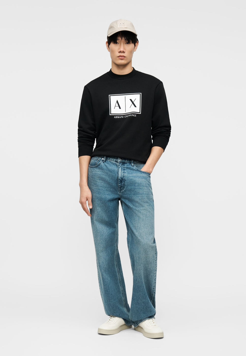 Armani Exchange Толстовка - Чёрный