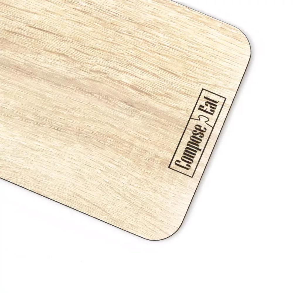 Доска разделочная 22x15см ComposeEat дуб светлый