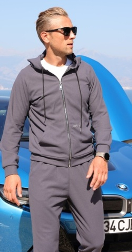 Толстовка мужская LEGENDA Under Ground серый