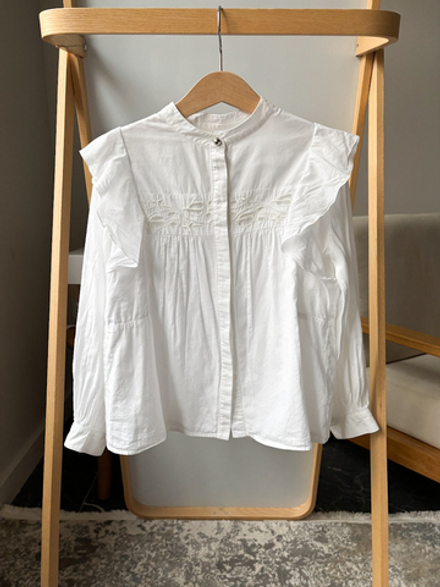 Хлопковая блузка Chloe, 128