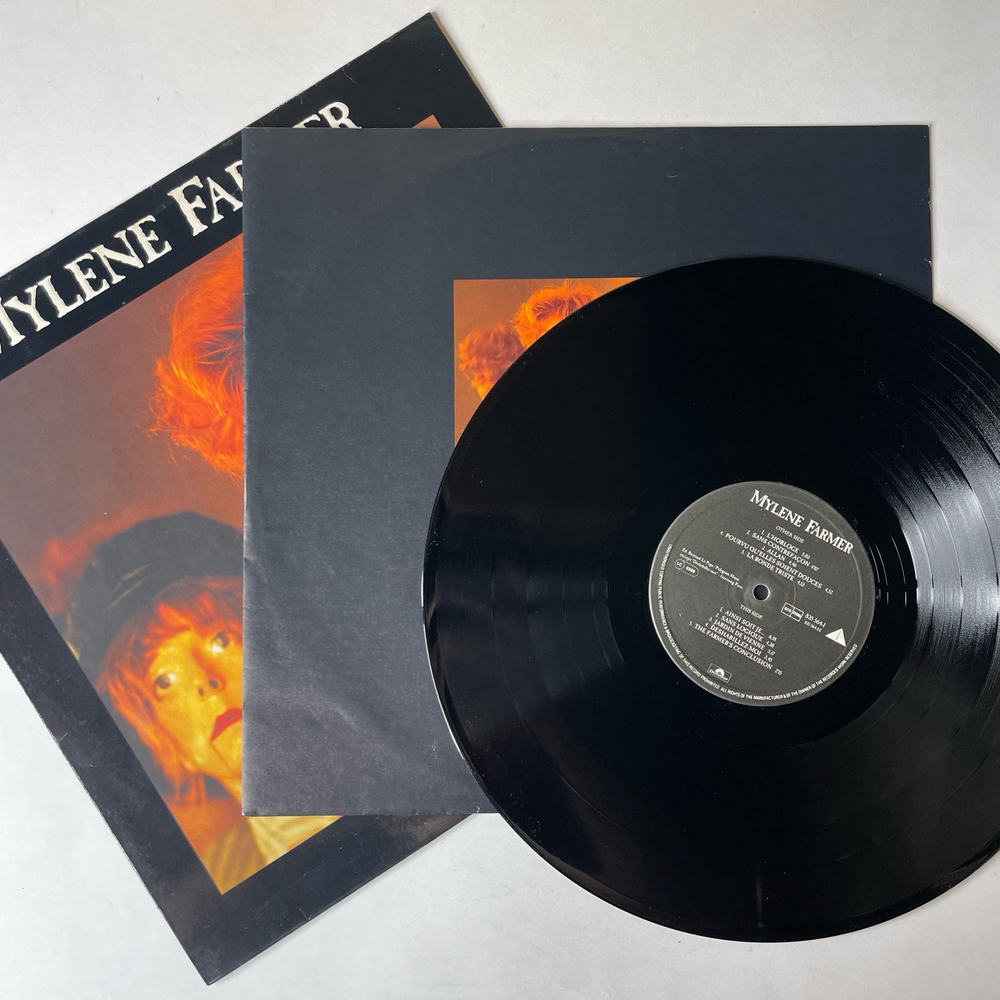 Винтажная виниловая пластинка LP Mylene Farmer Ainsi Soit Je (Германия 1988)