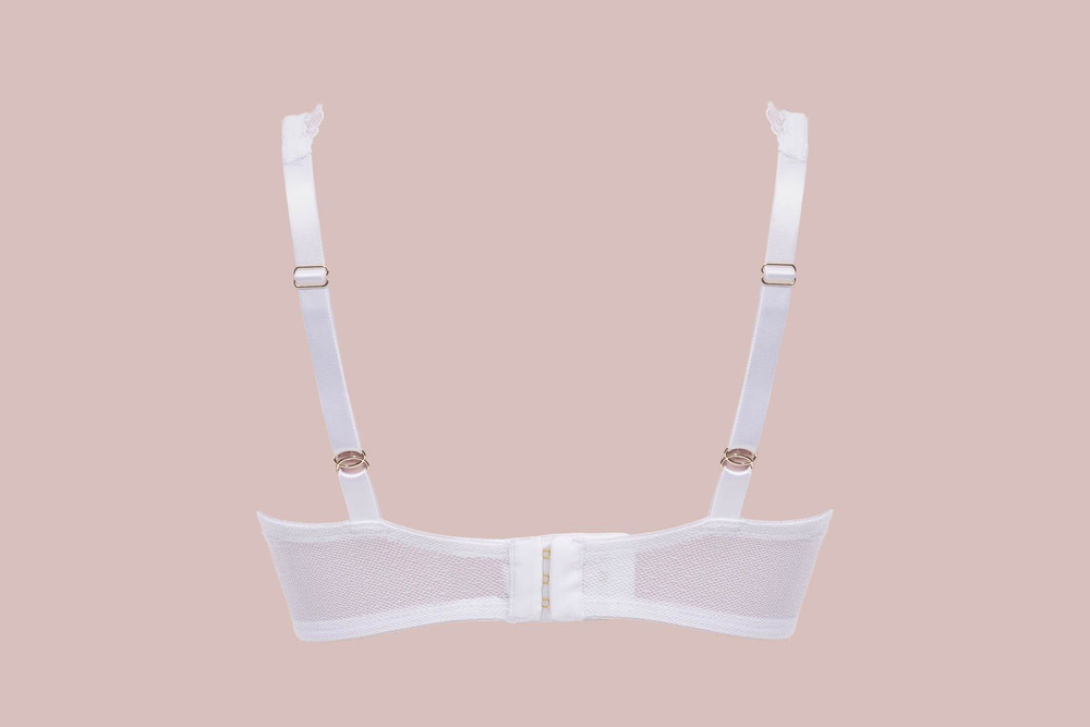 Белый бюстгальтер-бралетт Glow (Размер: 80D) (Цвет: белый)