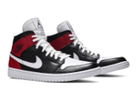 Кроссовки Jordan Air Jordan 1 Mid "Noble Red" (Женская размерная сетка)