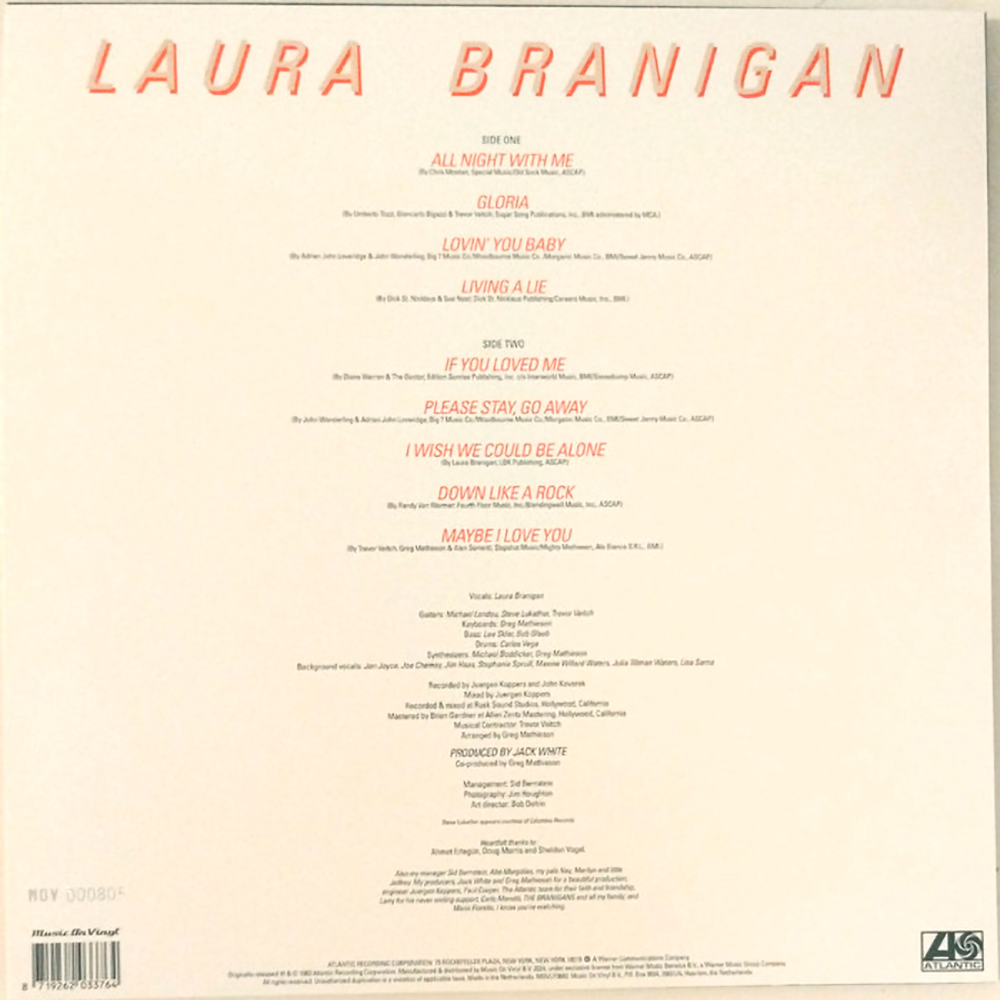 Laura Branigan / Branigan (Coloured Vinyl)(LP)