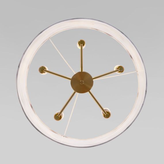 Подвесная люстра Eurosvet Brume 60174/5 латунь a069024