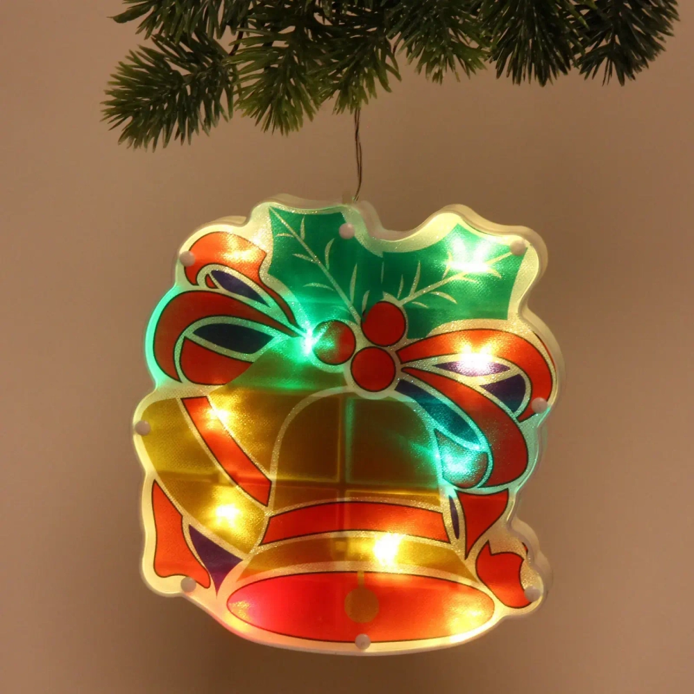 Фигура светодиодная «Колокольчик» 18*19 см (батарейки 3 ААА), 1 режим