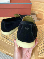 Лоферы Loro Piana Summer Walk с мехом