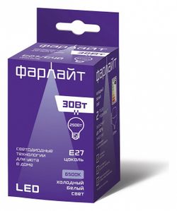 Лампа светодиодная Farlight Т100 E27 30Вт 6500K FAR000165