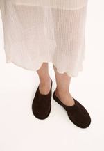 Мюли // Annushka // Chocolate // Suede