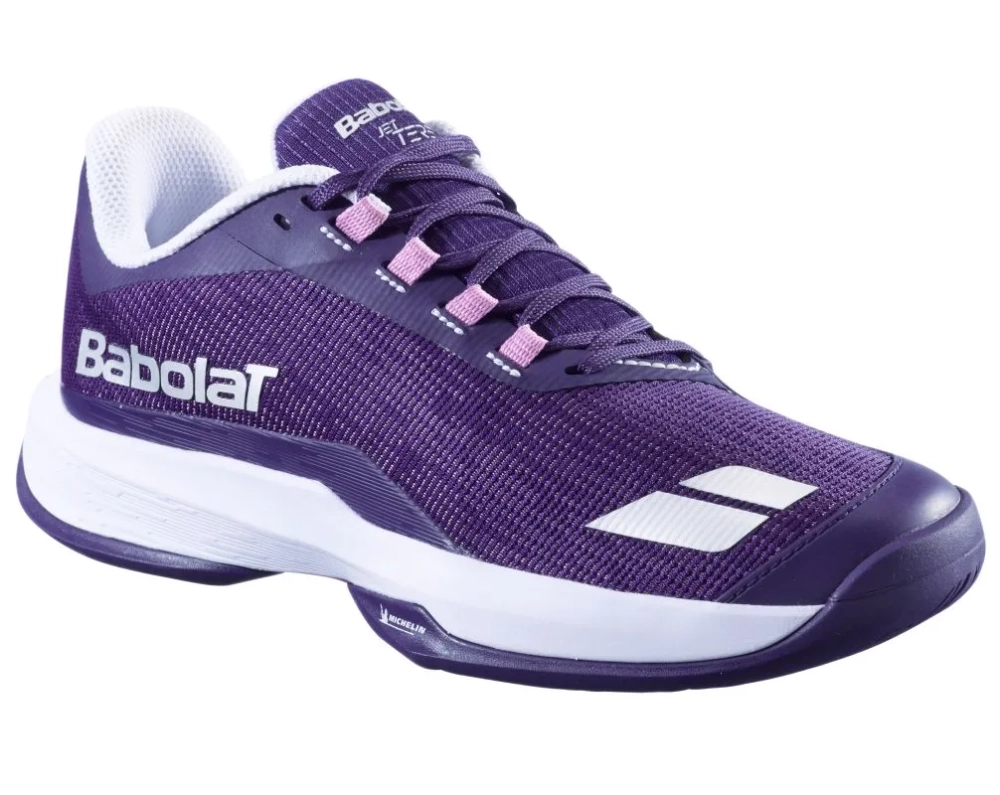 Женские теннисные кроссовки Babolat Jet Tere 2 All Court - dark purple/silver