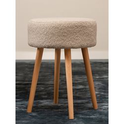 Табурет Carter, букле, бежевый