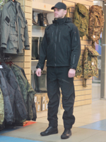 Костюм КЕДР Черный софт шелл