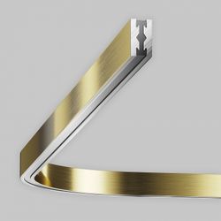 Трек накладной Maytoni Accessories for tracks Flarity TRX154-RC80-BS