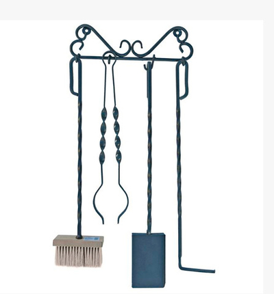 Набор для камина настенный 4 предмета