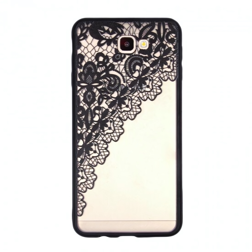 Чехол Кружево для Samsung Galaxy J7 Prime, 003750