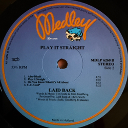 Виниловая пластинка Laid Back ‎– Play It Straight LP