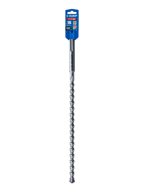 ЗУБР ПРОФИ-4Х 16x410/540 мм, SDS-max бур, ПРОФЕССИОНАЛ (29350-410-16)