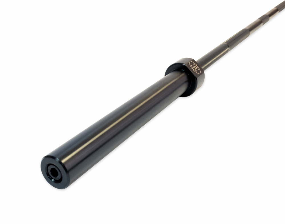 Гриф олимпийский прямой черный 86" до 226 кг REBEL