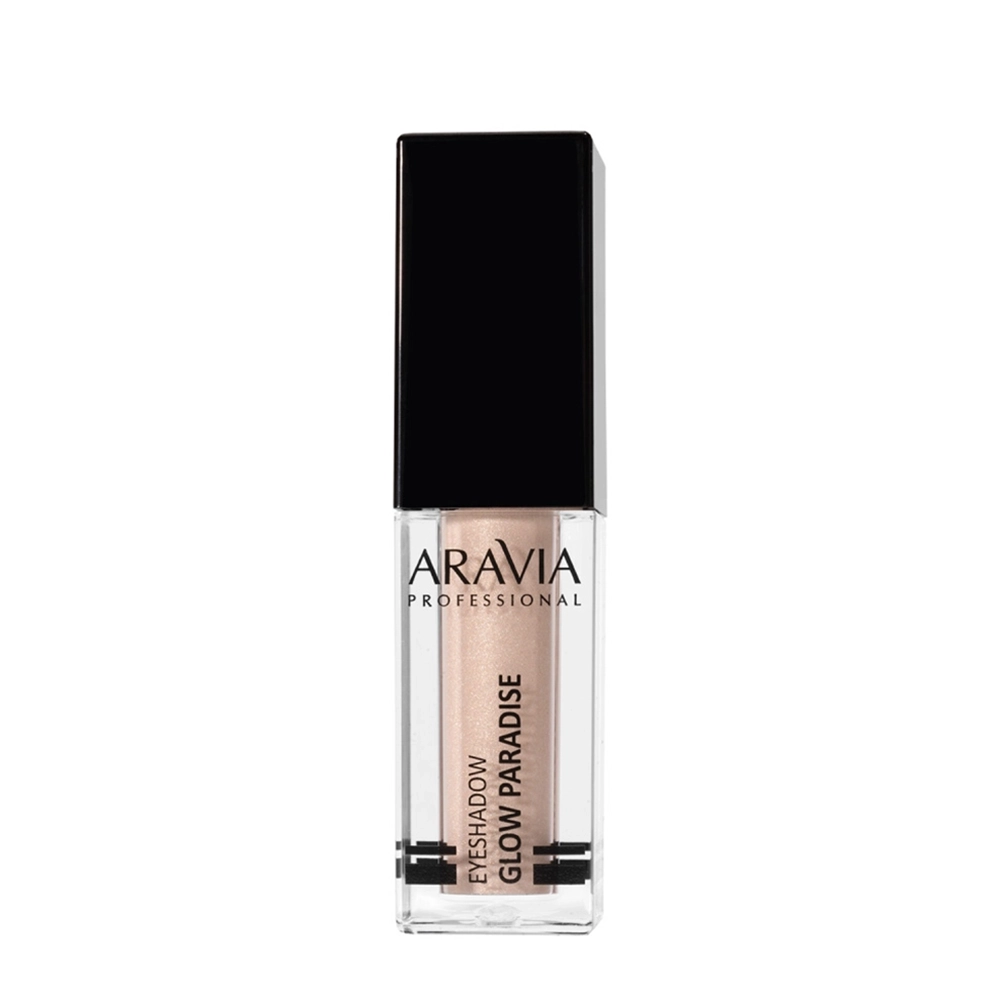 Тени жидкие сияющие для век, 01 Pearl Delight / ARAVIA Professional Glow Paradise 5 мл