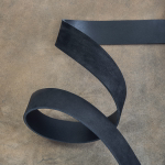 Ременная заготовка Prima Nabuk Nero (3,8+мм), цв. Черный