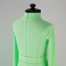 платье для танцев воротник стойка