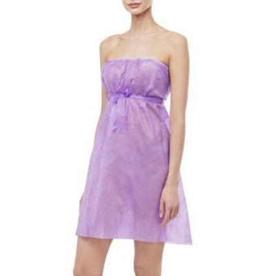 Парео на завязках BEAJOY. L, 17 г/м2, фиолетовый